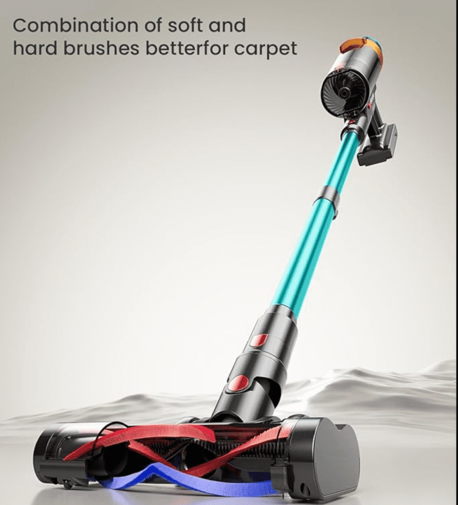 The Ultimate Cordless Vacuum Cleaner for 2025: In-Depth Review of the 550W, 45KPa Anti-Tangle Rechargeable Stick Vacuum